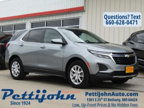 Gray 2024 Chevrolet Equinox LT for sale in Bethany, MO