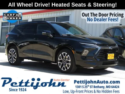 Black 2025 Chevrolet Blazer RS for sale in Bethany, MO