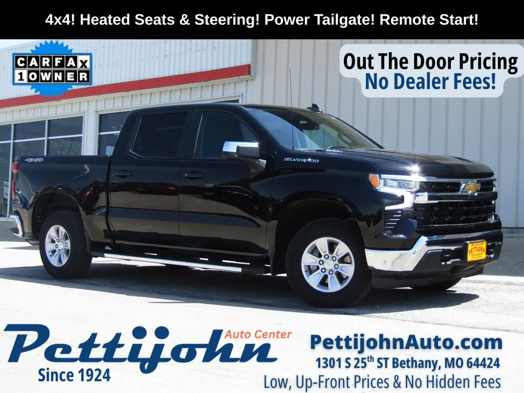 Black 2026 Chevrolet Silverado 1500 LT for sale in Bethany, MO