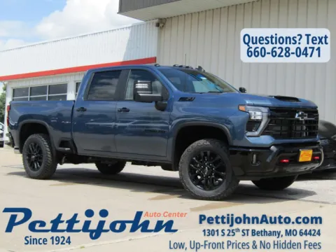 Blue 2026 Chevrolet Silverado 2500HD LT for sale in Bethany, MO