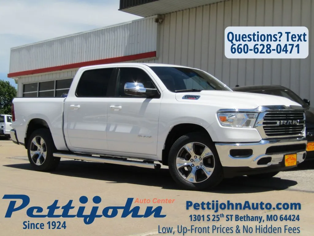 Used 2023 RAM Ram 1500 Pickup Laramie with VIN 1C6SRFJM8PN555396 for sale in Kansas City