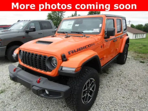 Orange 2026 Jeep Wrangler Rubicon for sale in Bethany, MO