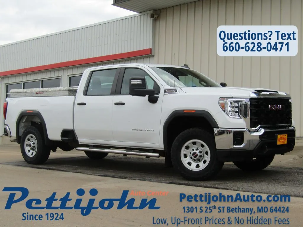 Used 2021 GMC Sierra 2500HD Base with VIN 1GT49LE78MF196447 for sale in Kansas City