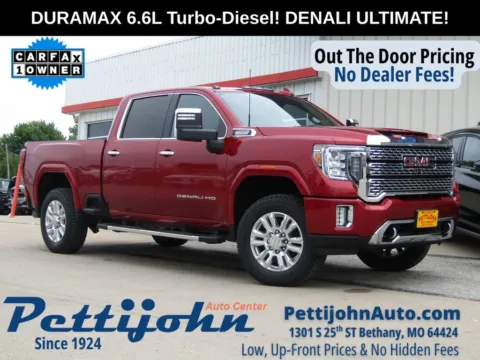 Red 2023 GMC Sierra 2500 HD Denali for sale in Bethany, MO