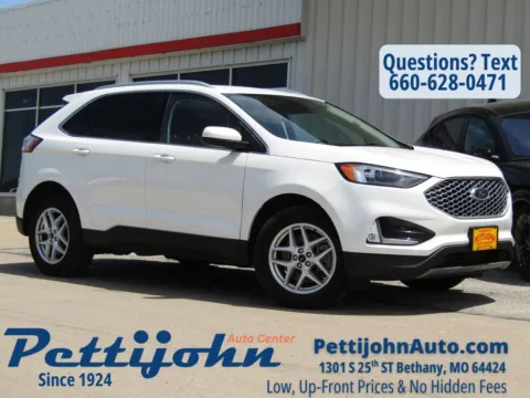 White 2024 Ford Edge SEL for sale in Bethany, MO