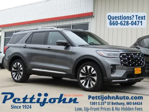 Gray 2025 Ford Explorer Platinum for sale in Bethany, MO