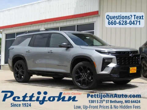 Gray 2026 Chevrolet Traverse RS for sale in Bethany, MO