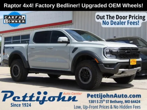 Gray 2024 Ford Ranger Raptor for sale in Bethany, MO