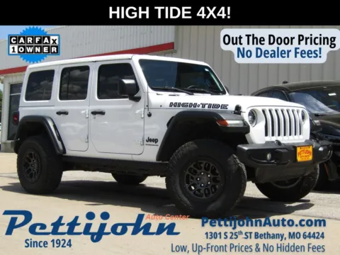 White 2023 Jeep Wrangler High Tide for sale in Bethany, MO
