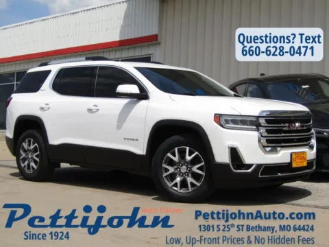 White 2023 GMC Acadia SLT for sale in Bethany, MO