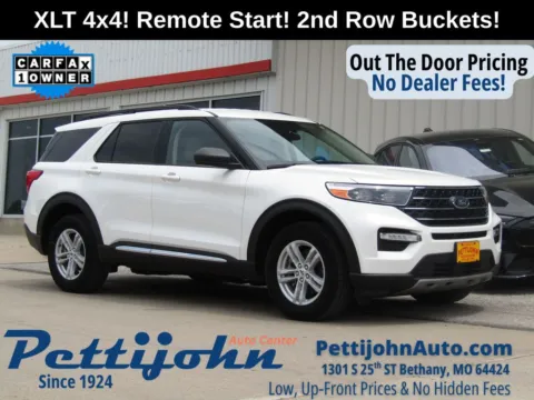 White 2024 Ford Explorer XLT for sale in Bethany, MO