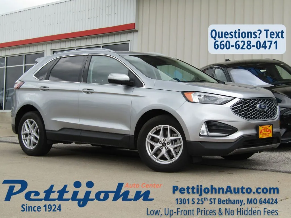 Silver 2023 Ford Edge SEL for sale in Bethany, MO