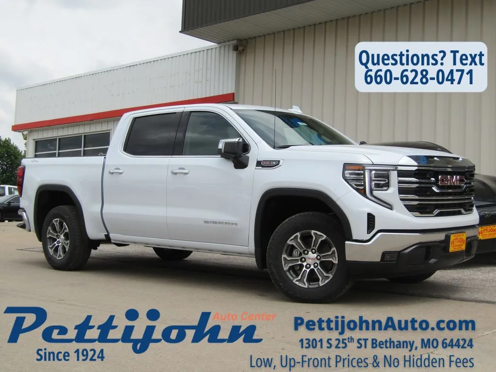 White 2026 GMC Sierra 1500 SLT for sale in Bethany, MO