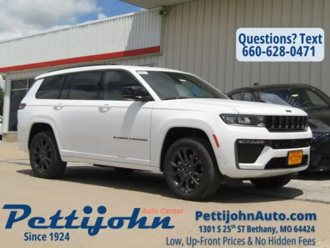 White 2026 Jeep Grand Cherokee L Limited for sale in Bethany, MO