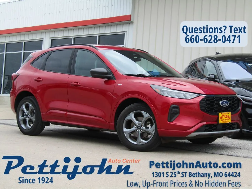 Red 2024 Ford Escape ST-Line for sale in Bethany, MO