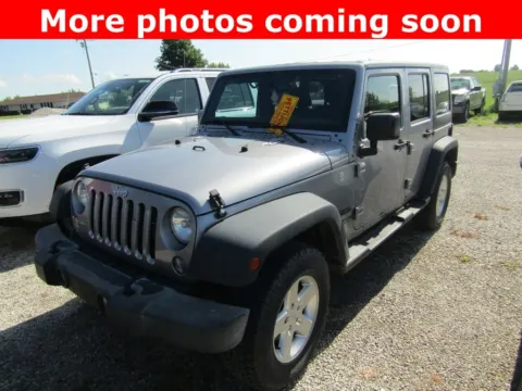 Silver 2016 Jeep Wrangler Unlimited Sport for sale in Bethany, MO