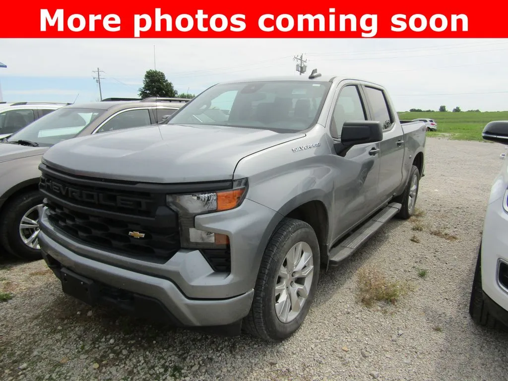 Used 2024 Chevrolet Silverado 1500 Custom with VIN 1GCPDBEK1RZ226226 for sale in Kansas City