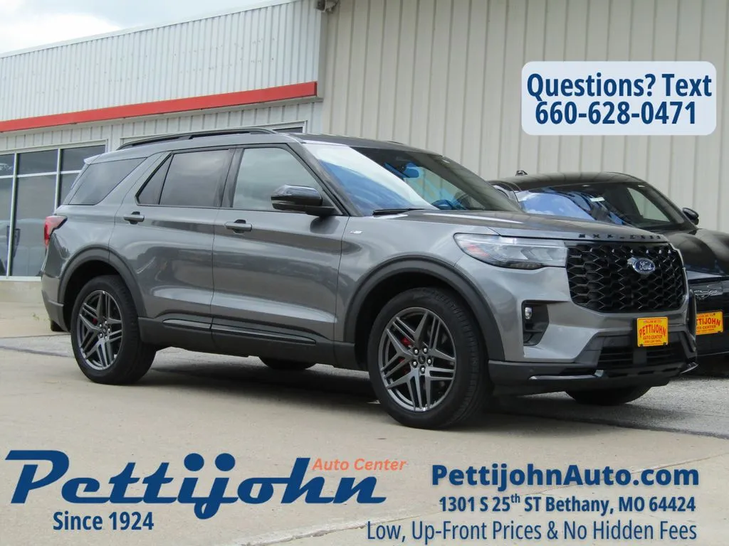 Used 2025 Ford Explorer ST-LINE with VIN 1FMUK8KH7SGB66292 for sale in Kansas City