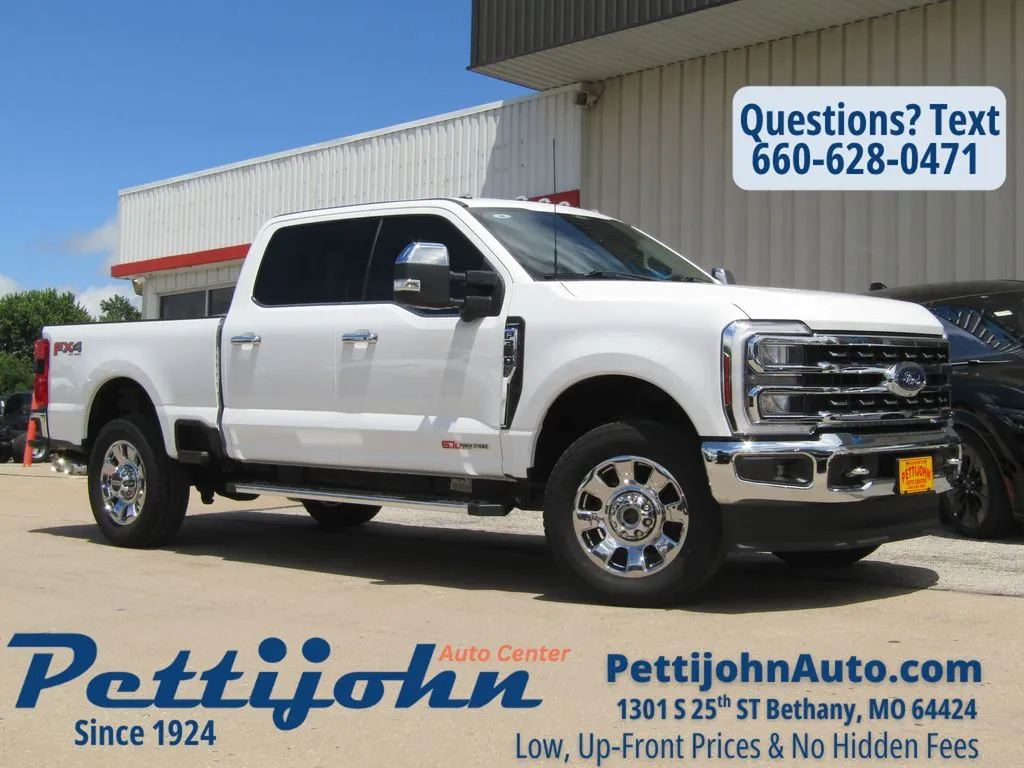 White 2024 Ford F-350SD Lariat for sale in Bethany, MO