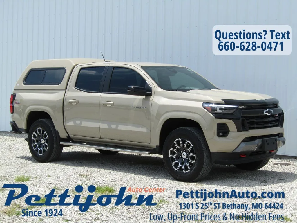 Beige 2023 Chevrolet Colorado Z71 for sale in Bethany, MO