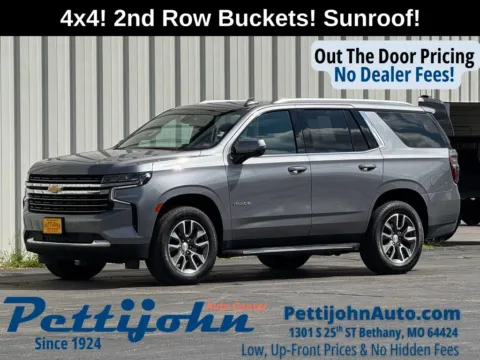 Another view of 2022 Chevrolet Tahoe LT for sale in Bethany, MO at Pettijohn Auto Center