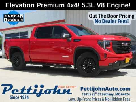 Red 2026 GMC Sierra 1500 Elevation for sale in Bethany, MO