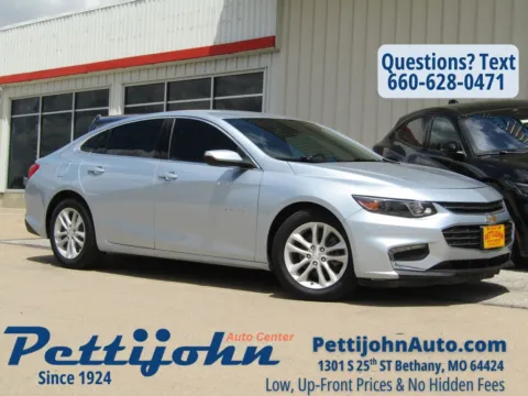 Blue 2018 Chevrolet Malibu LT for sale in Bethany, MO