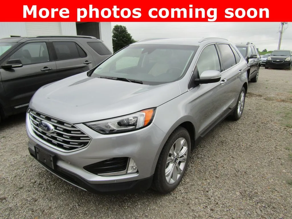 Silver 2020 Ford Edge Titanium for sale in Bethany, MO
