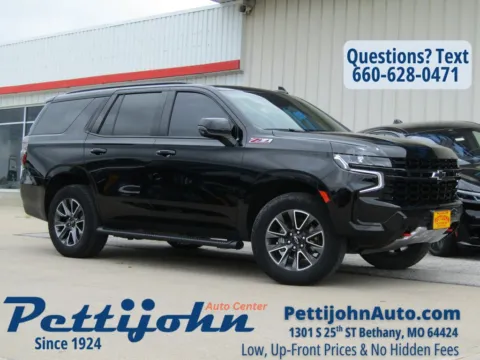 Black 2023 Chevrolet Tahoe Z71 for sale in Bethany, MO