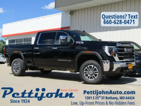 Black 2025 GMC Sierra 2500HD SLT for sale in Bethany, MO