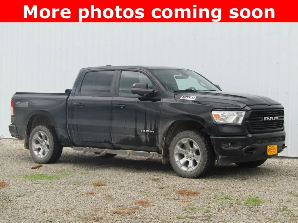 Used 2021 RAM Ram 1500 Pickup Big Horn/Lone Star with VIN 1C6SRFFT2MN824889 for sale in Kansas City