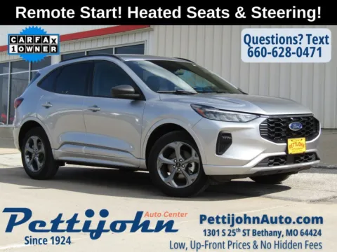 Silver 2024 Ford Escape ST-Line for sale in Bethany, MO