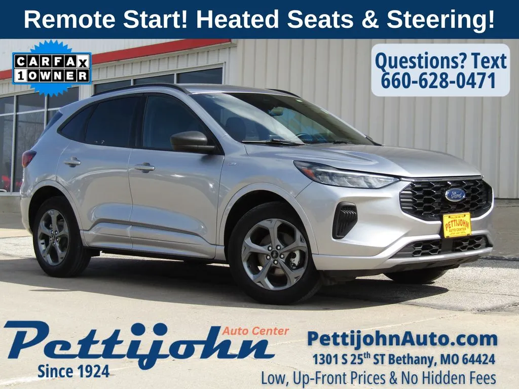 Silver 2024 Ford Escape ST-Line for sale in Bethany, MO