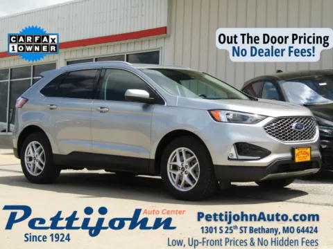 Silver 2023 Ford Edge SEL for sale in Bethany, MO