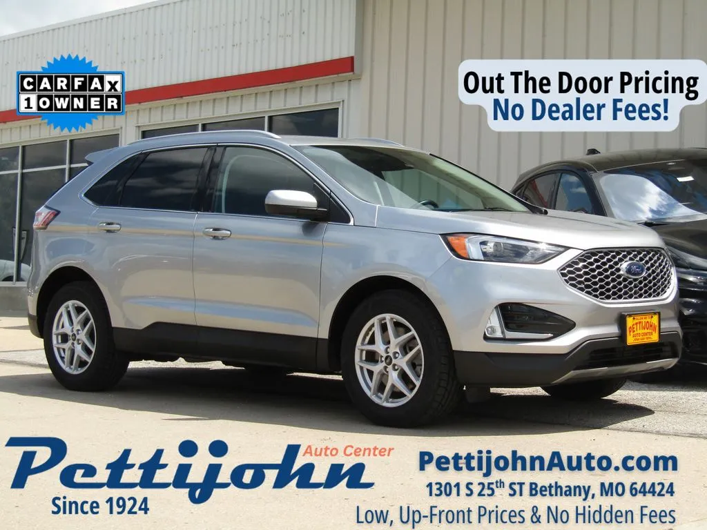 Silver 2023 Ford Edge SEL for sale in Bethany, MO
