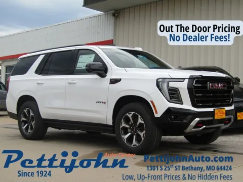 White 2026 GMC Yukon AT4 Ultimate for sale in Bethany, MO