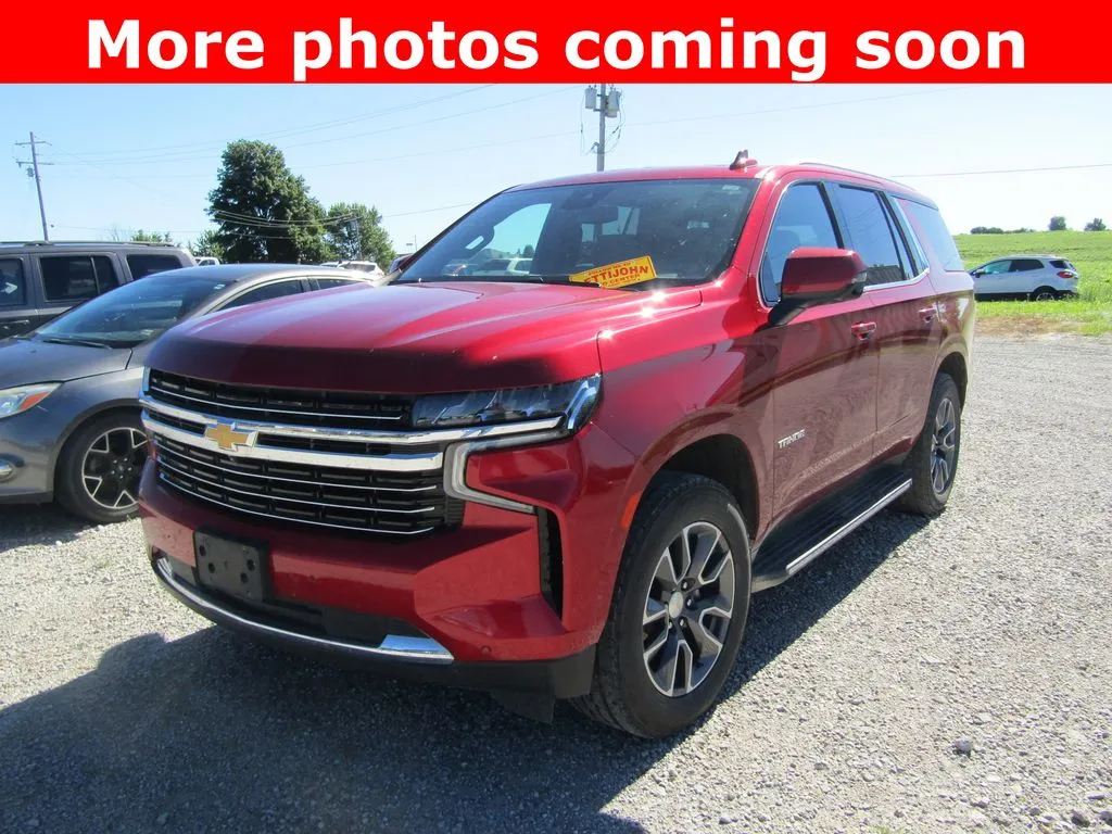 Red 2023 Chevrolet Tahoe LT for sale in Bethany, MO