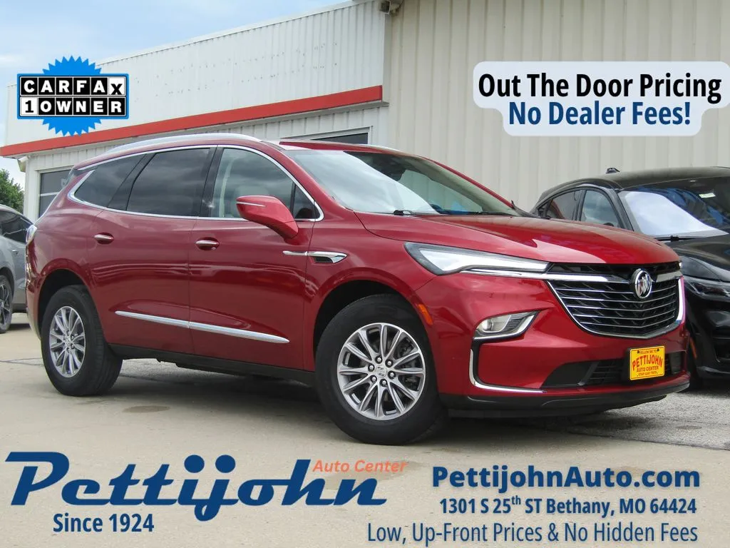 Used 2024 Buick Enclave Essence with VIN 5GAEVAKW3RJ102075 for sale in Kansas City