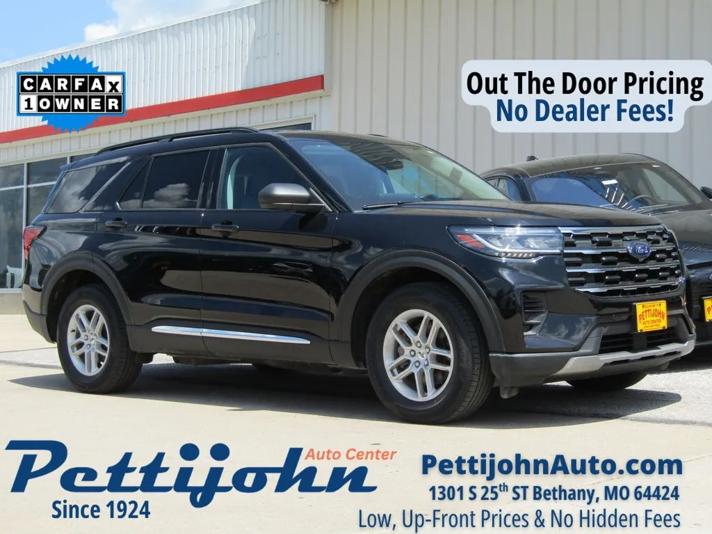 Used 2025 Ford Explorer Active with VIN 1FMUK8DH0SGA79105 for sale in Kansas City