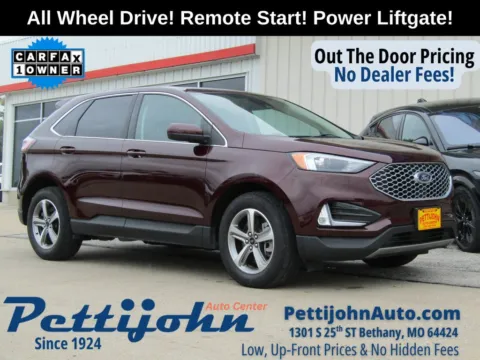 Red 2023 Ford Edge SEL for sale in Bethany, MO