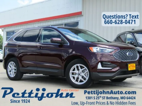 Red 2024 Ford Edge SEL for sale in Bethany, MO