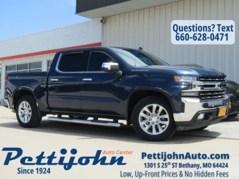 Blue 2020 Chevrolet Silverado 1500 LTZ for sale in Bethany, MO