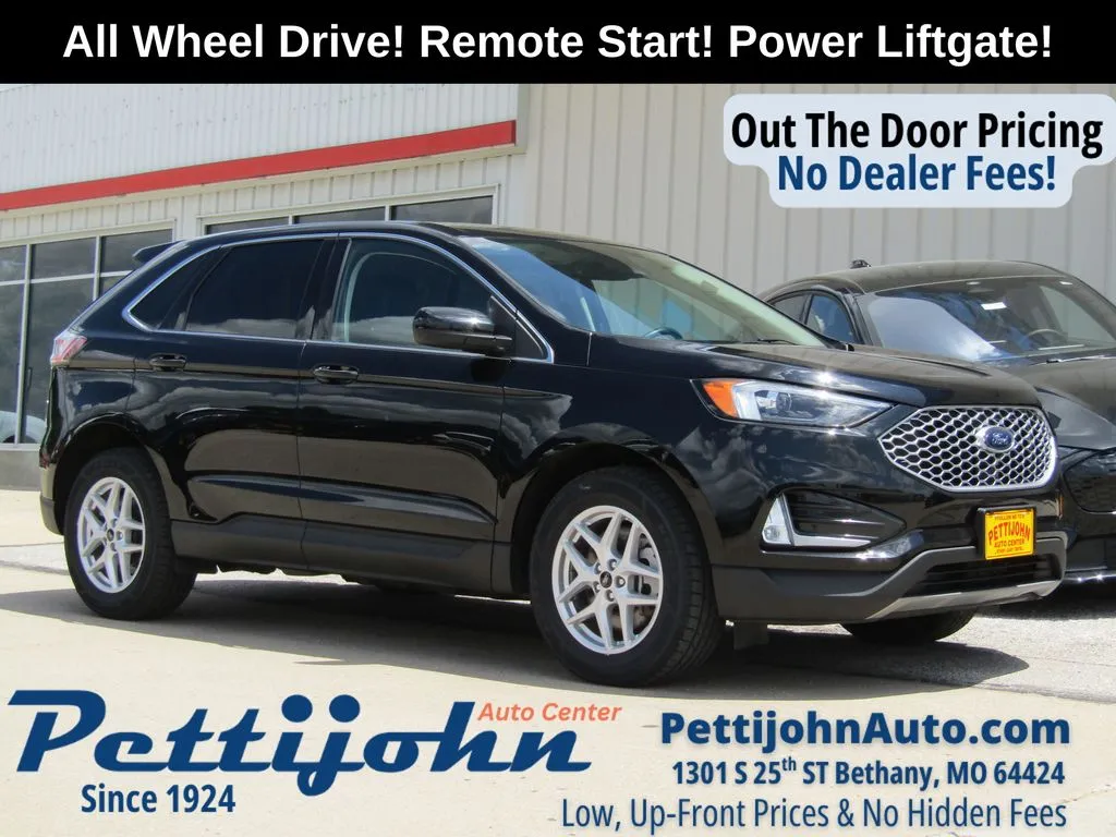 Black 2024 Ford Edge SEL for sale in Bethany, MO