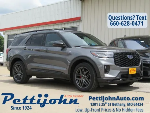 Gray 2025 Ford Explorer ST-Line for sale in Bethany, MO