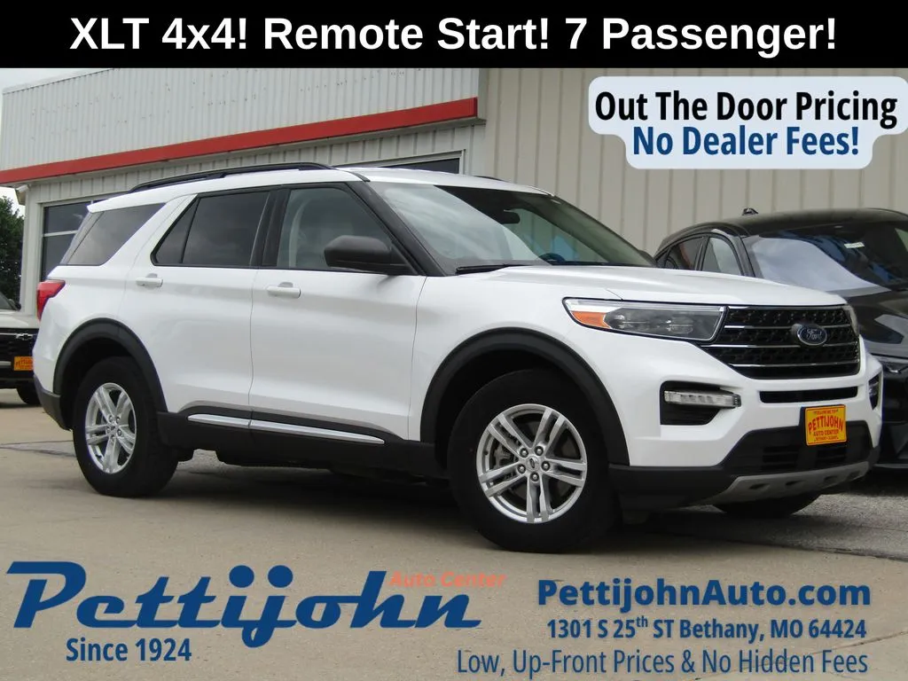 White 2023 Ford Explorer XLT for sale in Bethany, MO