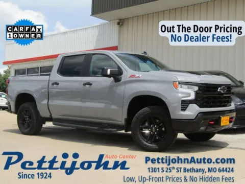Gray 2024 Chevrolet Silverado 1500 LT Trail Boss for sale in Bethany, MO