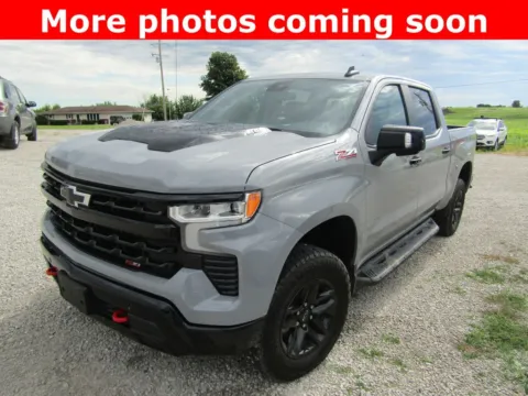 Gray 2024 Chevrolet Silverado 1500 LT Trail Boss for sale in Bethany, MO