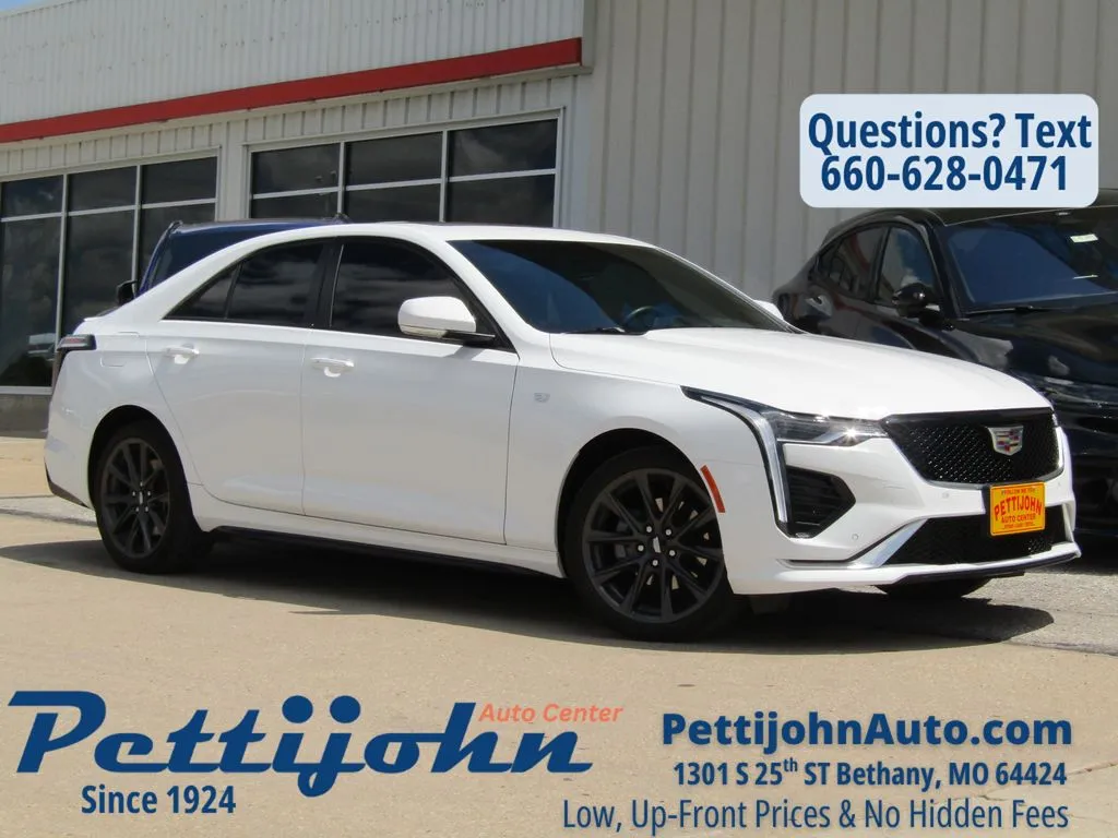 Used 2024 Cadillac CT4 Sport with VIN 1G6DG5RK6R0127706 for sale in Kansas City