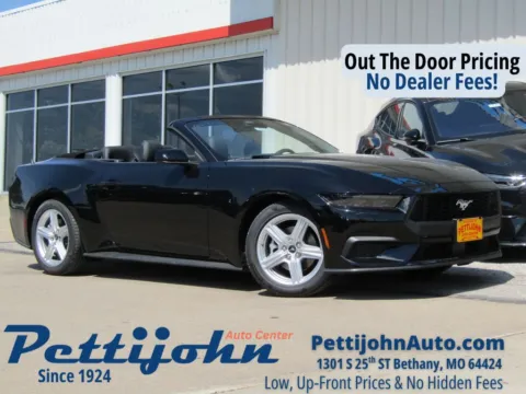 Black 2026 Ford Mustang EcoBoost for sale in Bethany, MO