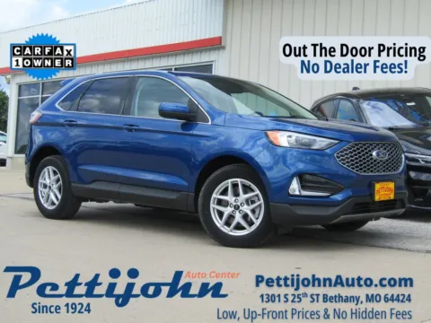 Blue 2023 Ford Edge SEL for sale in Bethany, MO
